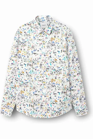 Desigual Camisa arty 100% algodón - - L