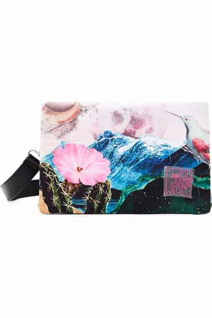 Desigual Bandolera mediana fantasía - - U
