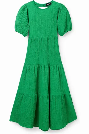 Desigual Vestido midi escote espalda - - L