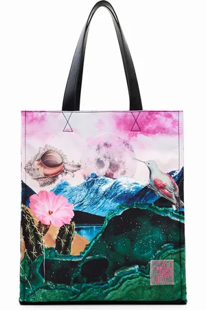 Desigual Bolso shopper grande fantasía - - U