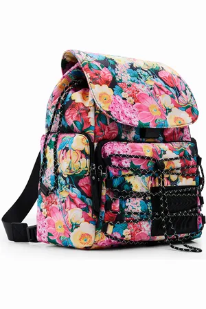 Desigual Mochila grande floral - - U