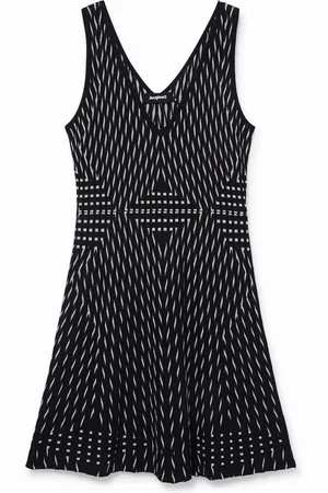 Desigual Vestido punto skater - - XS
