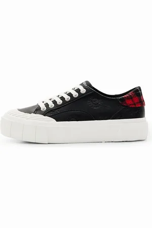 Desigual Sneakers plataforma tartán - - 38