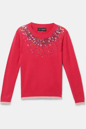 Desigual Jersey cuello lentejuelas - - 11/12