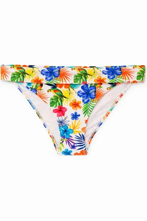 Desigual Braguita de bikini hawaiana - - M