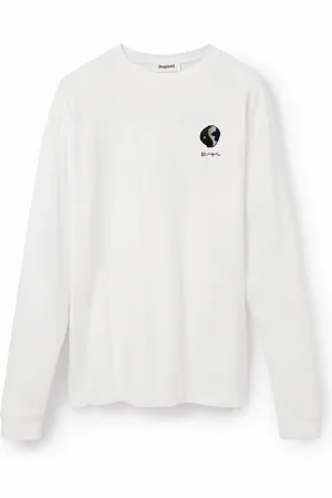 Desigual Camiseta oversize yin yang - - L