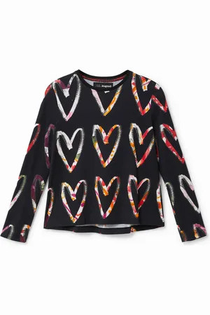 Desigual Camiseta manga larga corazones - - 11/12