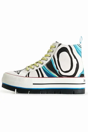 Desigual Sneakers altas plataforma psicodelia - - 36