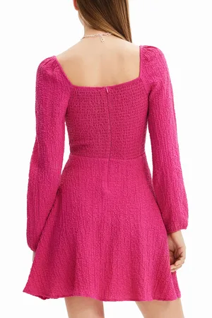 Desigual Vestido corto slim evasé - - L