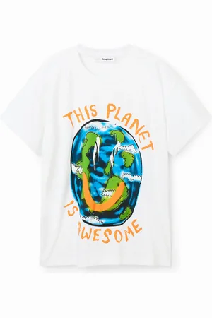 Desigual Camiseta oversize Planet - - 11/12