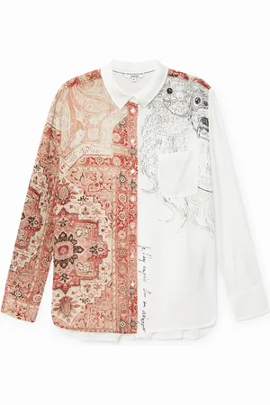 Desigual Camisa boho de bambula - - L