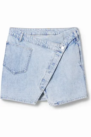 Desigual Minifalda vaquera cruzada Maitrepierre - - L
