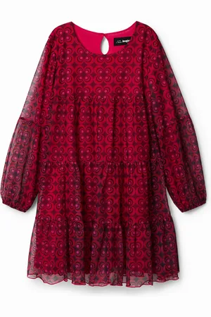 Desigual Vestido tul geométrico - - 13/14