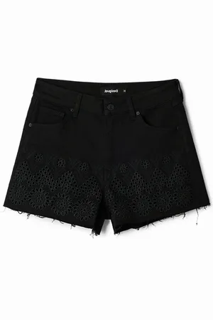 Desigual Shorts vaqueros bordados - - 34