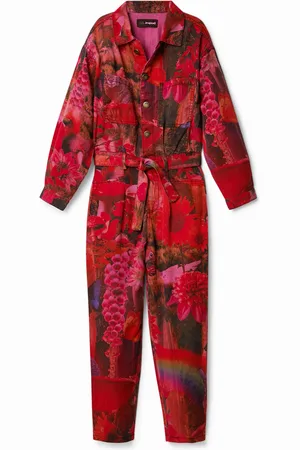 Desigual Mono largo print jardín - - 11/12