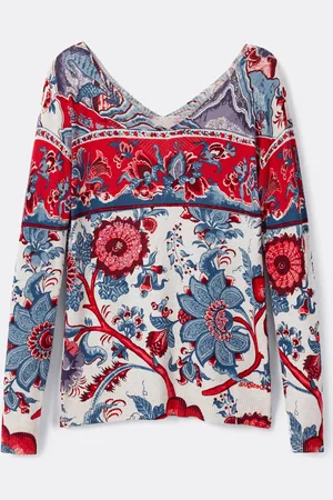 Desigual Jersey punto floral - - L