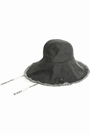 Desigual Gorro ala ancha denim - - U