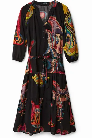 Desigual Vestido largo M. Christian Lacroix - - L