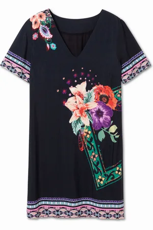 Desigual Vestido inspiración nórdica Barta - - 36