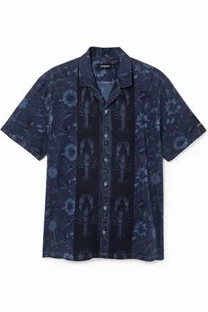 Desigual Camisa manga corta flores - - M