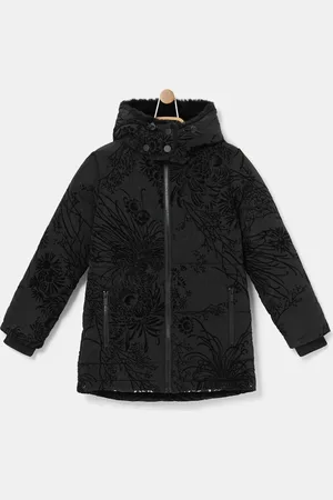 Desigual Chaqueta slim acolchada flores - - 3/4