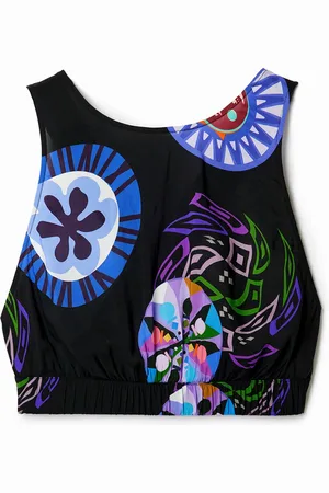 Desigual Top corto tirantes M. Christian Lacroix - - L