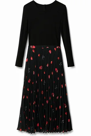 Desigual Vestido midi slim dos piezas - - L