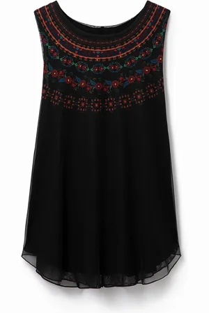 Desigual Camiseta multicapas floral - - L