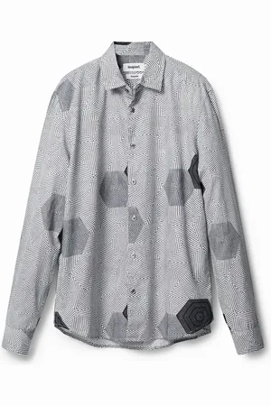 Desigual Camisa hexágonos - - S