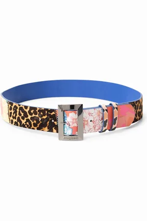 Desigual Cinturón patch animal y floral - - 85