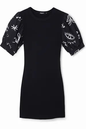 Desigual Vestido corto slim - - L