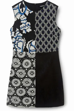 Desigual Vestido slim patchwork - - L