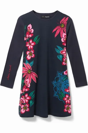 Desigual Vestido camisetero bordado - - 11/12