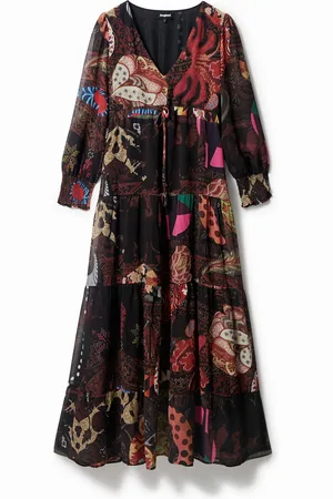 Desigual Vestido largo boho - - L