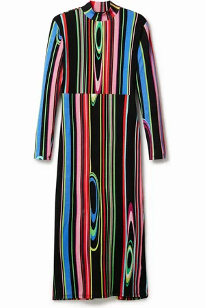 Desigual Vestido slim midi - - L