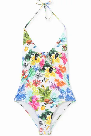 Desigual Bañador tiras tropical - - M