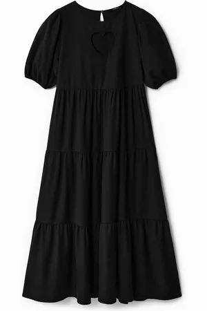 Desigual Vestido midi corazón - - L