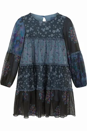 Desigual Vestido corto flores - - 3/4