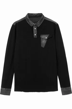 Desigual Polo híbrido manga larga - - M