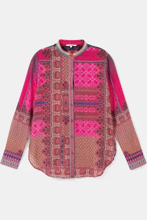 Desigual Camisa cuello mao estampados boho - - L