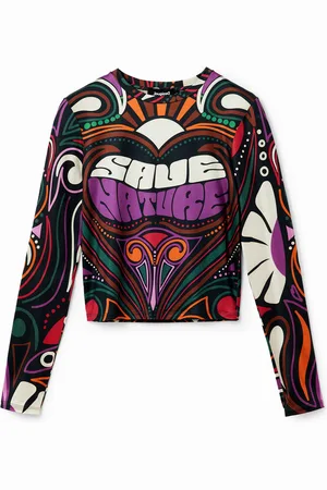 Desigual Camiseta "Save Nature" - - L