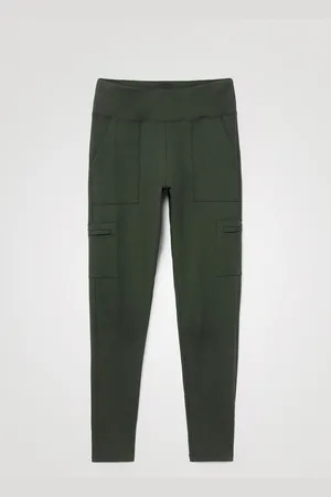 Desigual Legging slim militar - - L