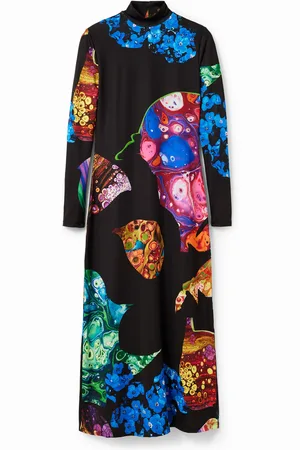 Desigual Vestido midi mineral M. Christian Lacroix - - L