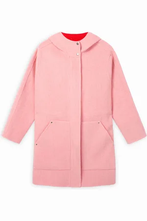 Desigual Abrigo de lana con capucha - - 36