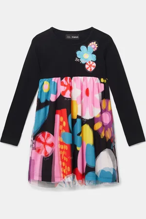 Desigual Vestido talle alto floral - - 11/12
