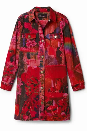Desigual Vestido camisero floral - - 11/12