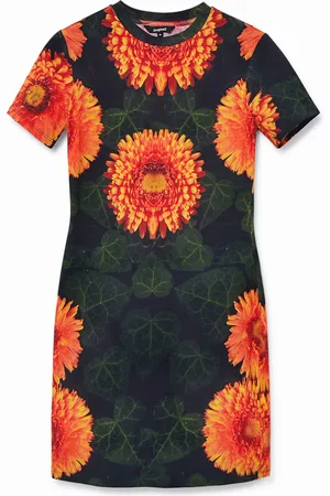 Desigual Vestido camiseta floral - - S