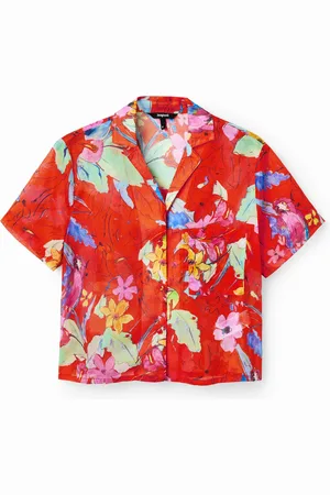 Desigual Camisa corta resort - - L