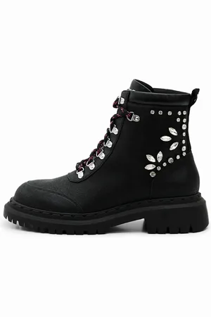 Desigual Botas cordones cristales - - 36