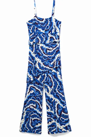 Desigual Mono por capas en efecto de agua - - M